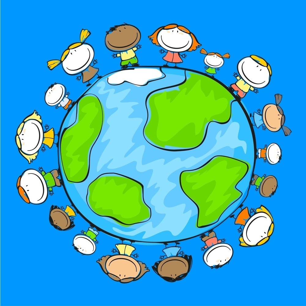 Животные на земном шаре