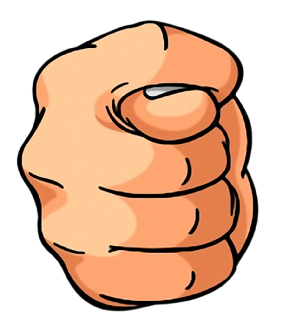 Кулак на столе