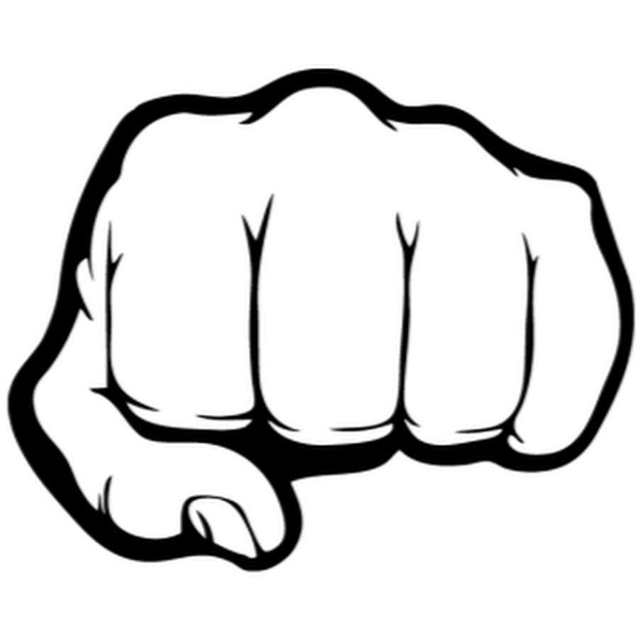 Сжатый кулак вектор