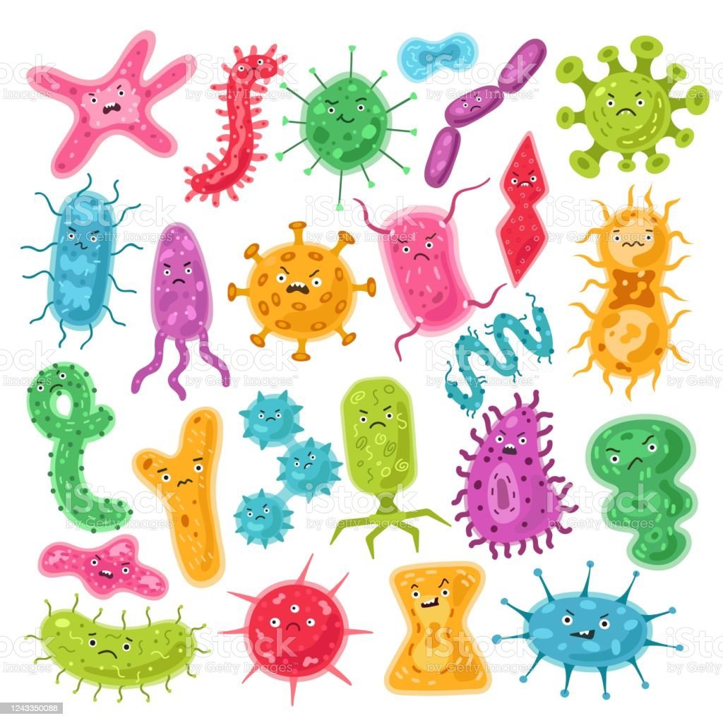 Мягкие игрушки бактерии вирусы клетки