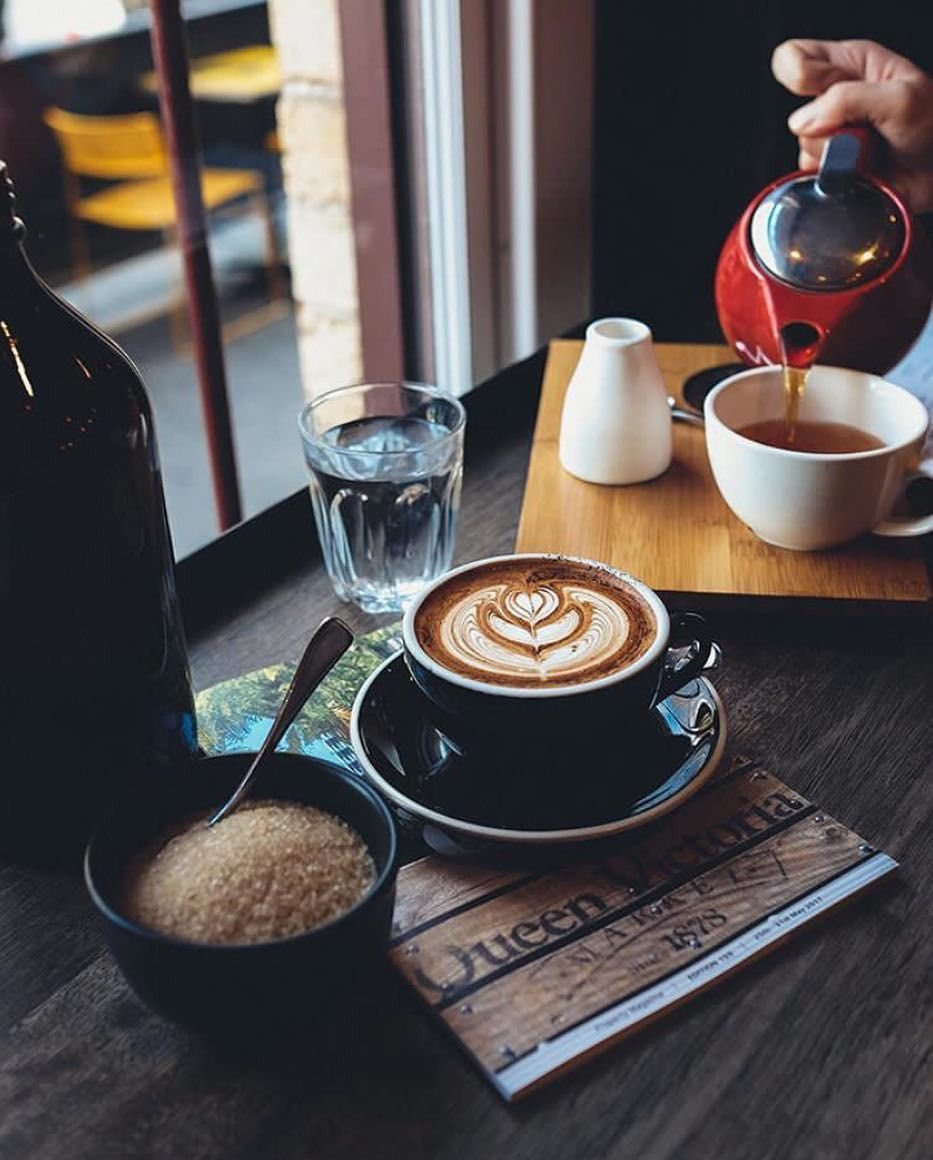 Чашка утреннего кофе