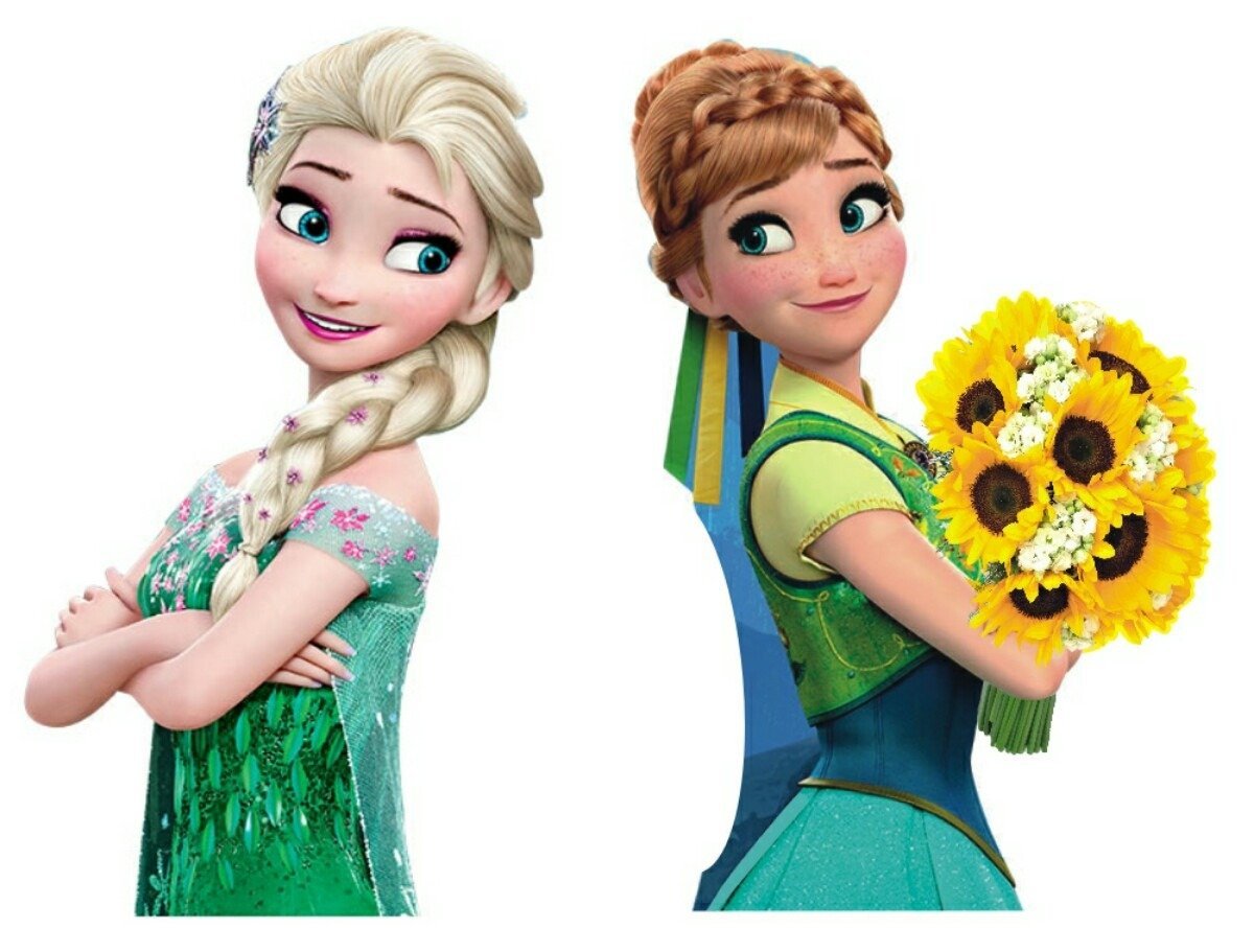 Эльза и Анна Холодное сердце