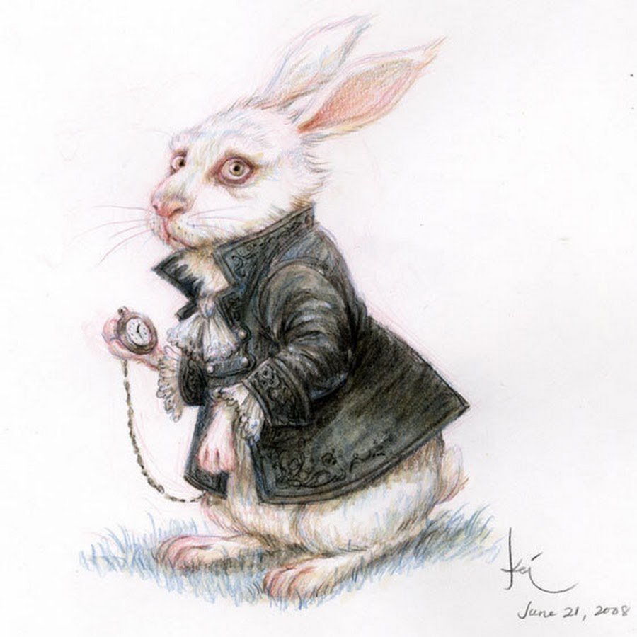 Сахарная печать Алиса в стране чудес