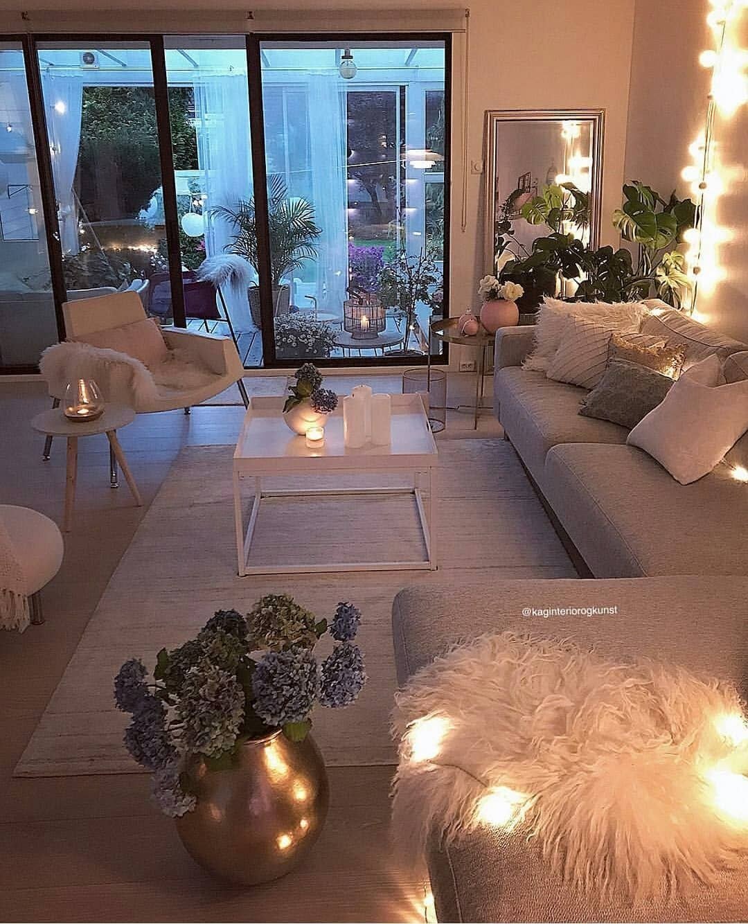 Квартира мечты уютная гостиная