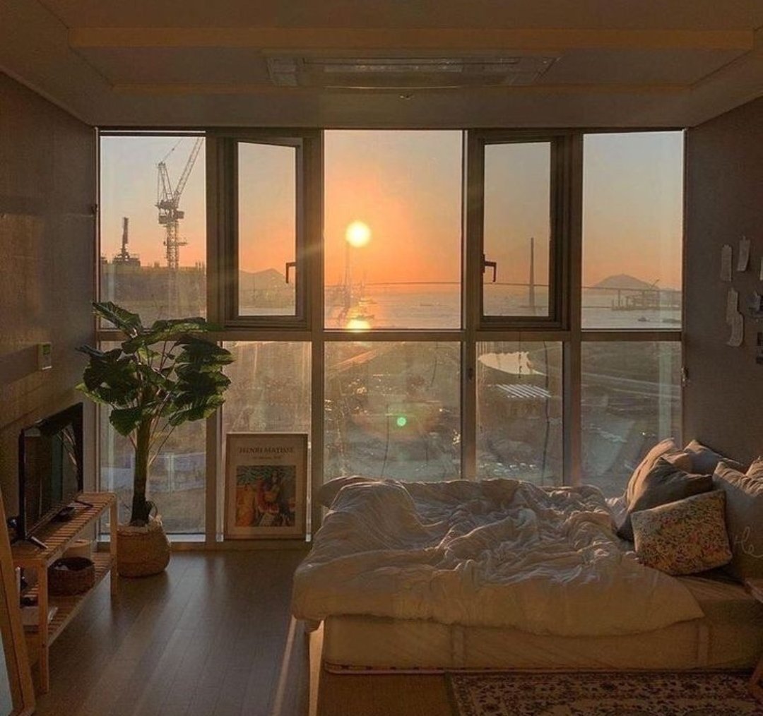 Нью-Йорк Манхеттен вид с окна