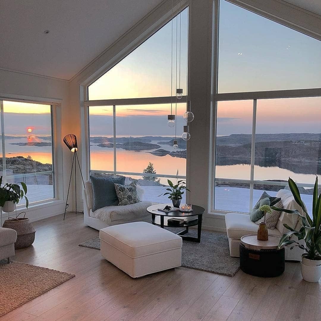 Дома с шикарным видом зарубежные