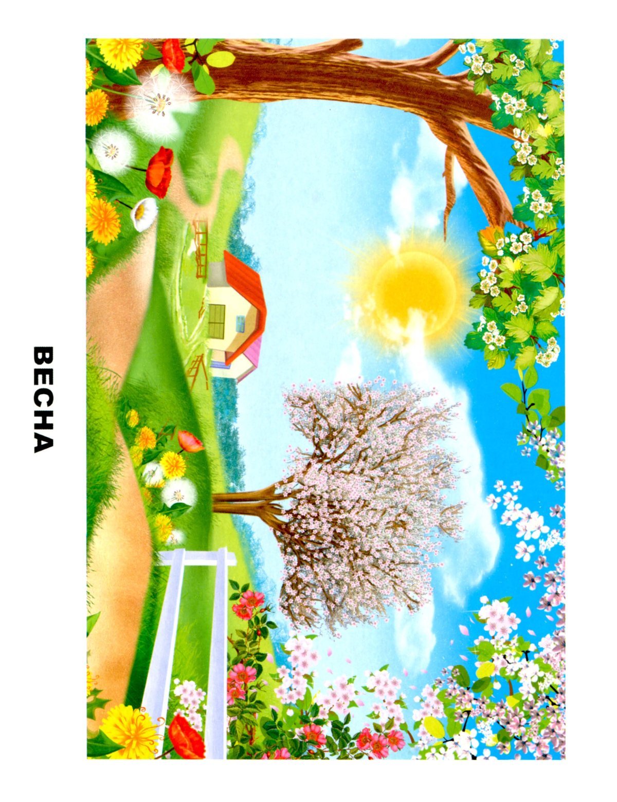 Иллюстрации Весна для детского сада