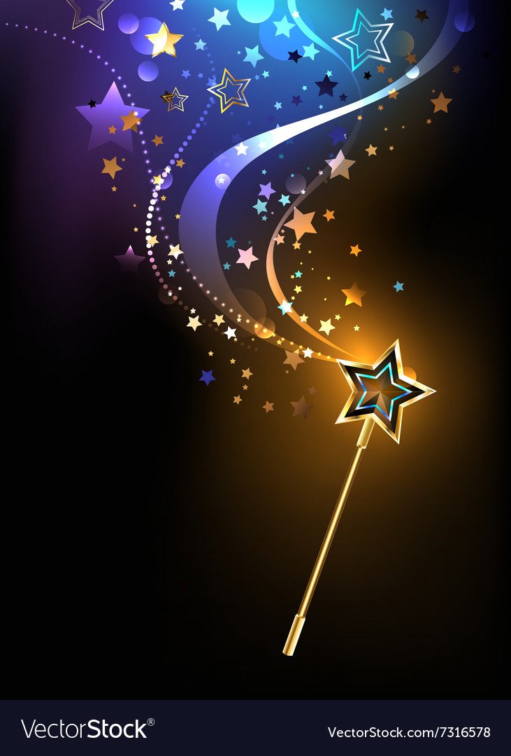 Волшебство из волшебной палочки