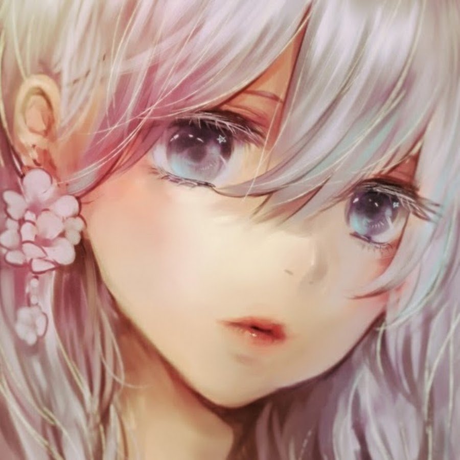 Красивое аниме лицо