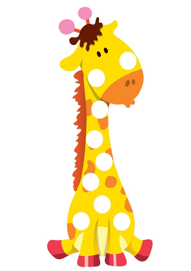 Рисуем Жирафы в природе