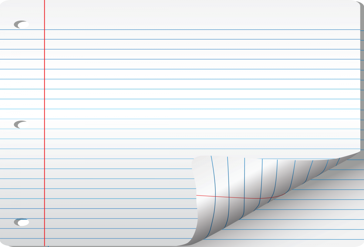 Тетрадный лист