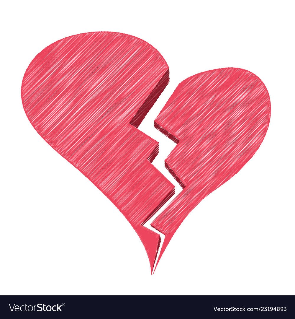 Картинки разбитое сердце цветок