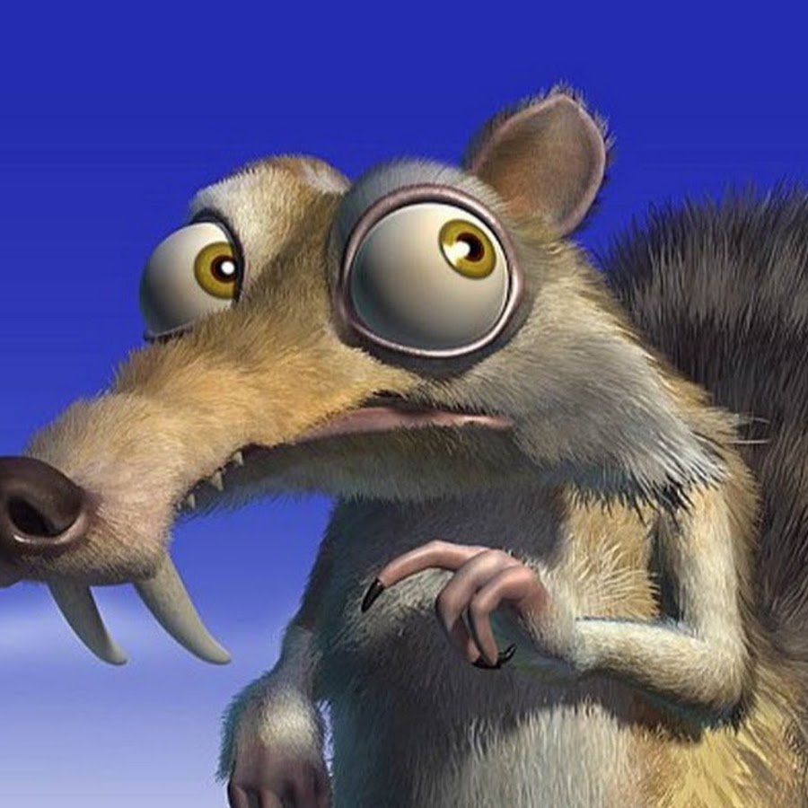 Белка из ледникового периода орет