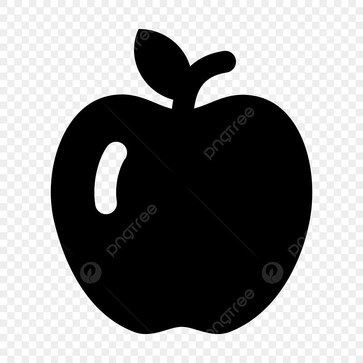 Яблоко с тенью