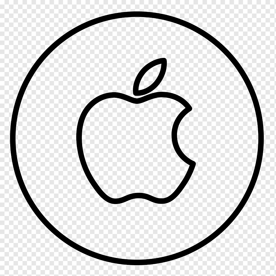 Рисунок яблоко для раскрашивания