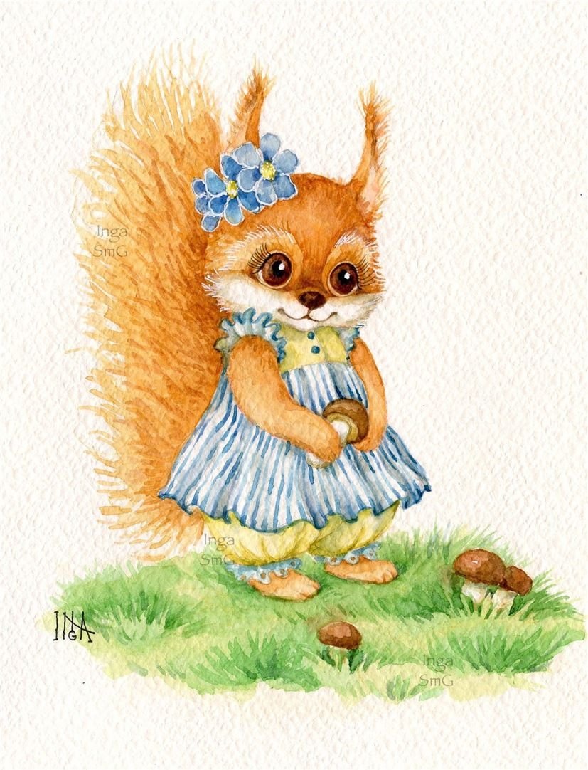 Мультяшные зверушки