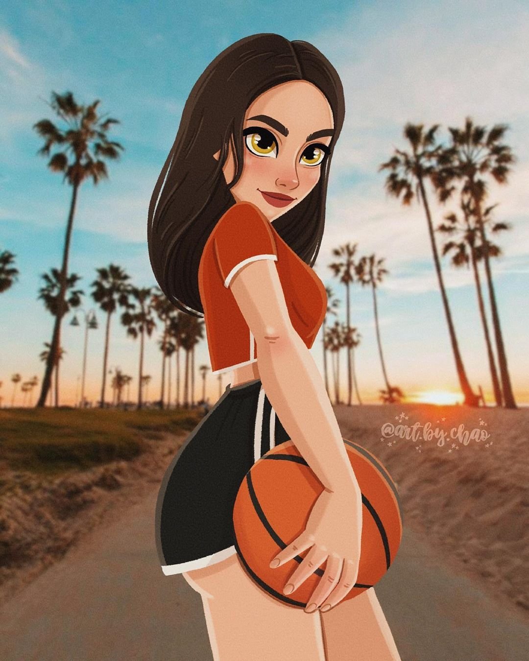 Девушки из мультиков