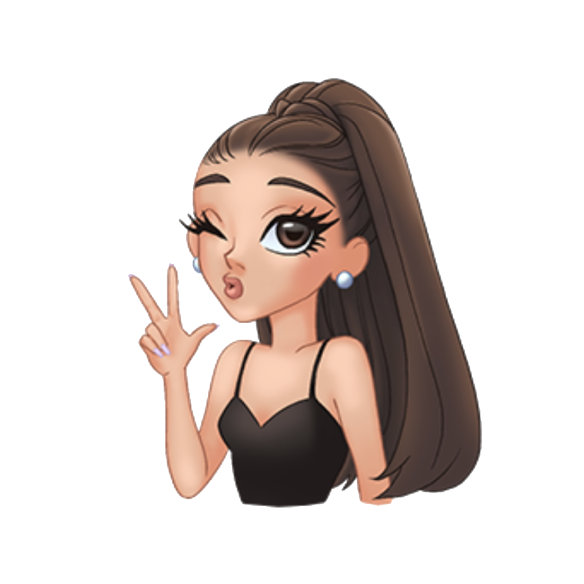 Стикеры девушки