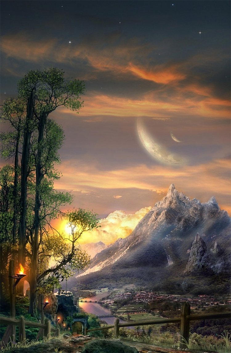 Сказочное озеро