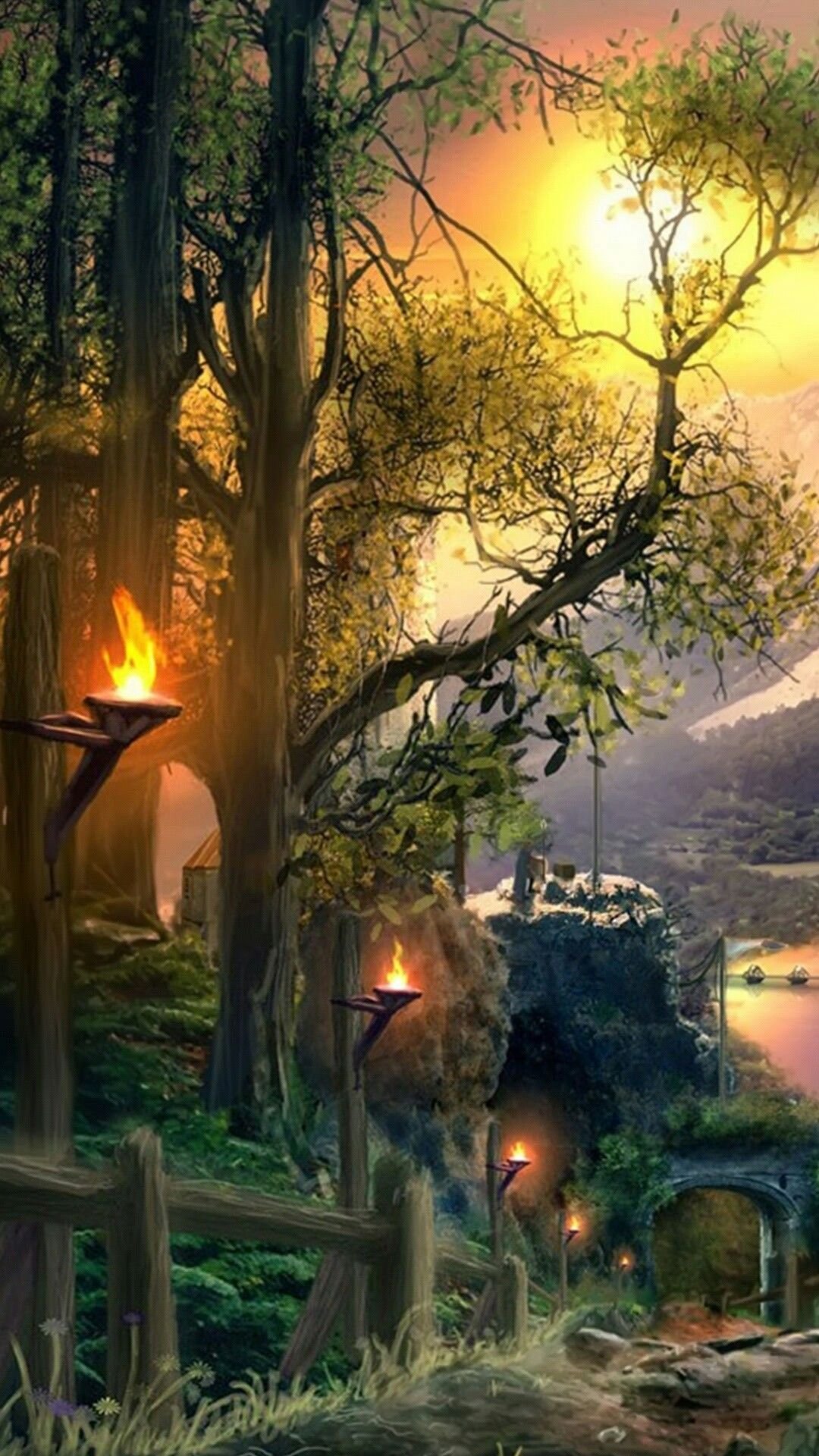 Волшебный водопад