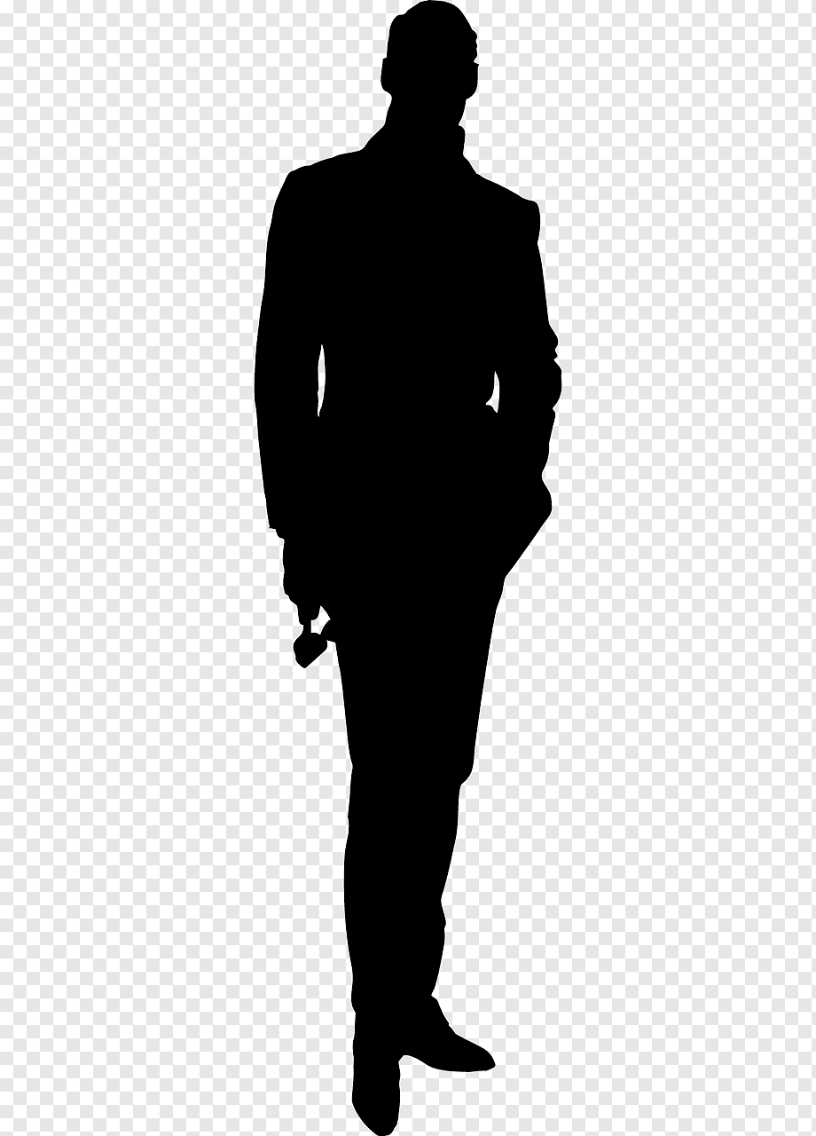 Мужской силуэт