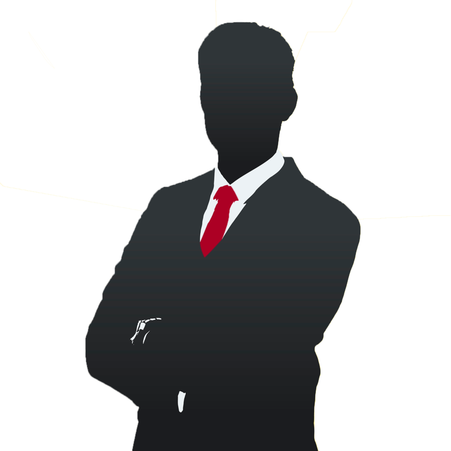 Силуэт бизнесмена