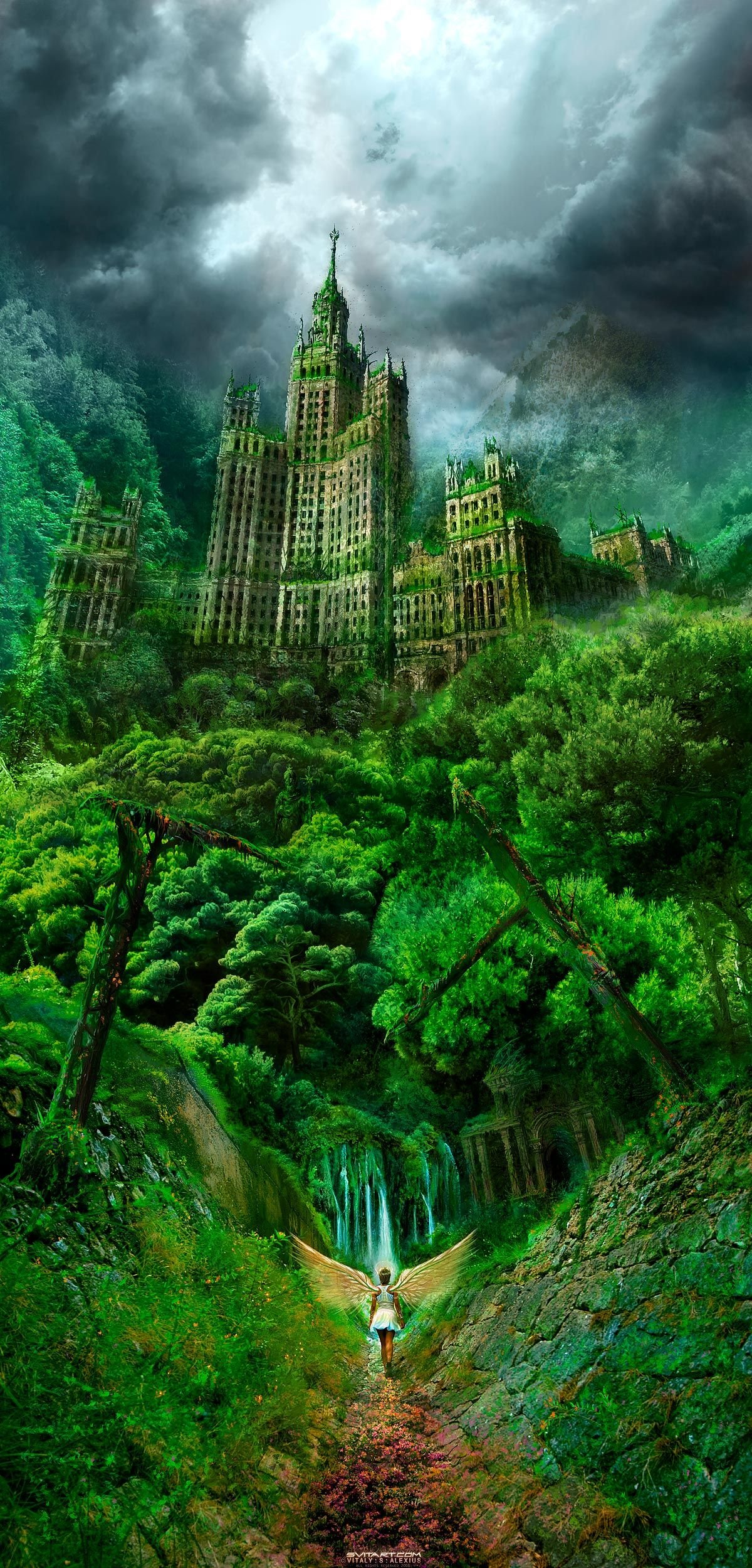 Фэнтези город