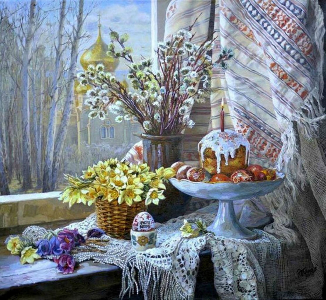 Художник Панов Эдуард Порфирьевич самовар