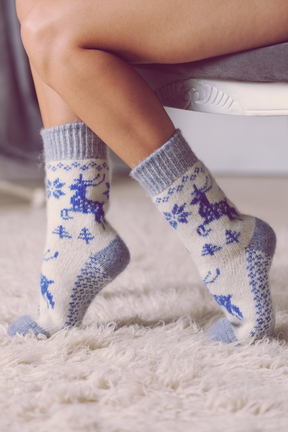 Натали носки шерстяные n6r54-1