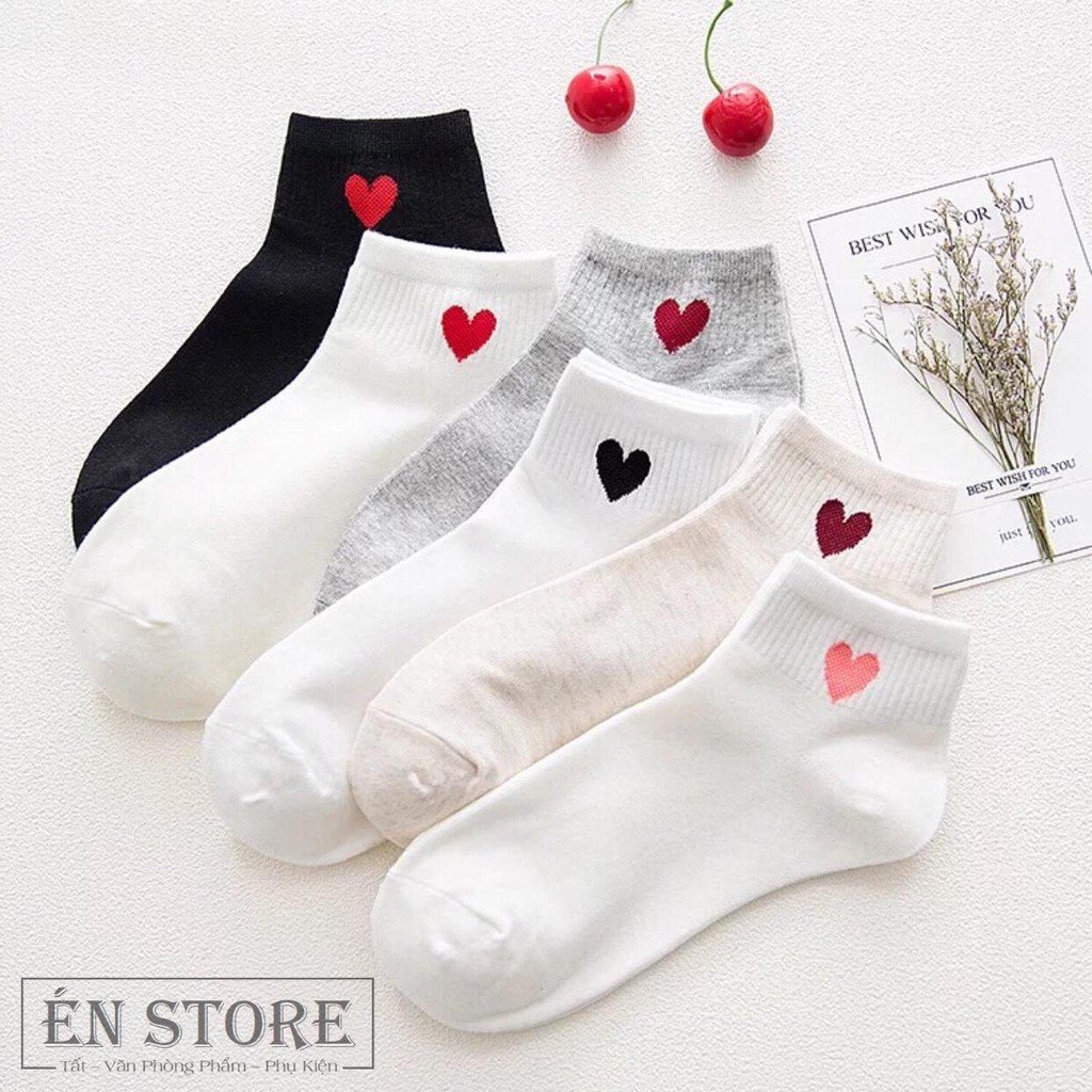 Носки с сердечками