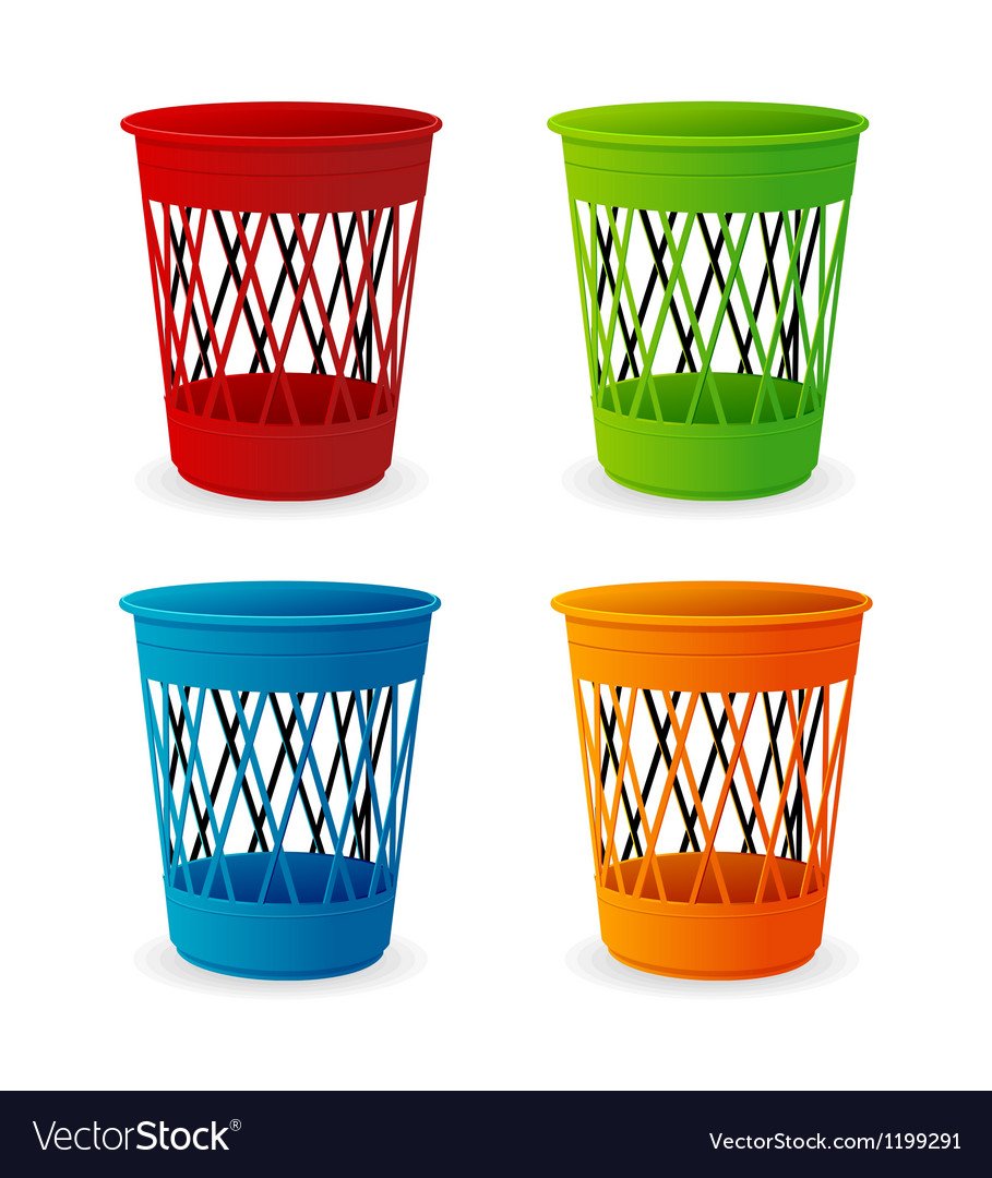 Корзина для мусора в детскую комнату