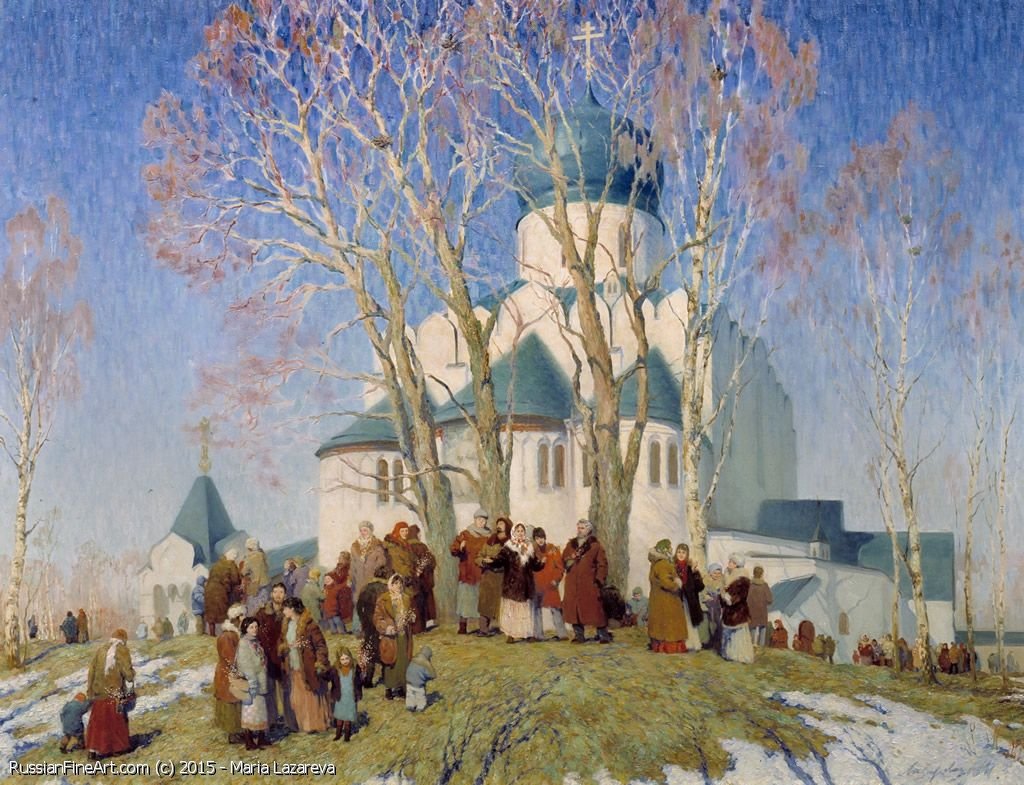 Ольга Денисенко «Вербное воскресенье»