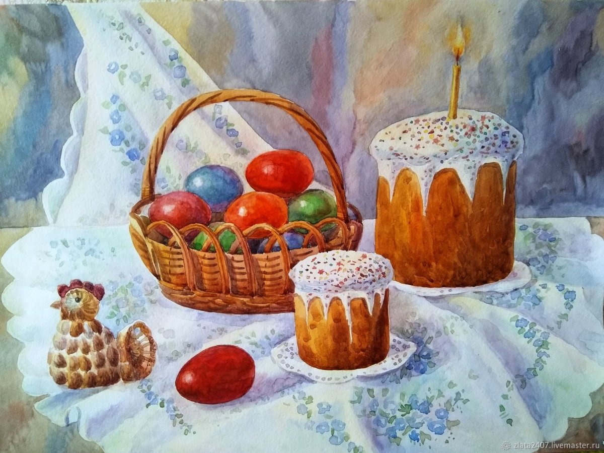 Евгений Муковнин Пасхальный натюрморт