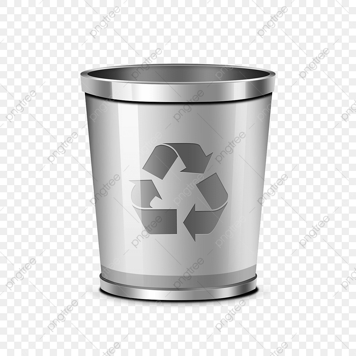 Корзина для мусора без фона