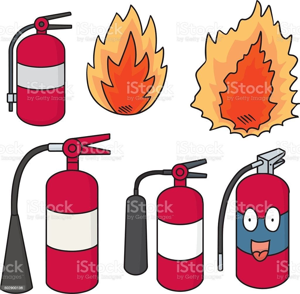 Огнетушитель в детском саду