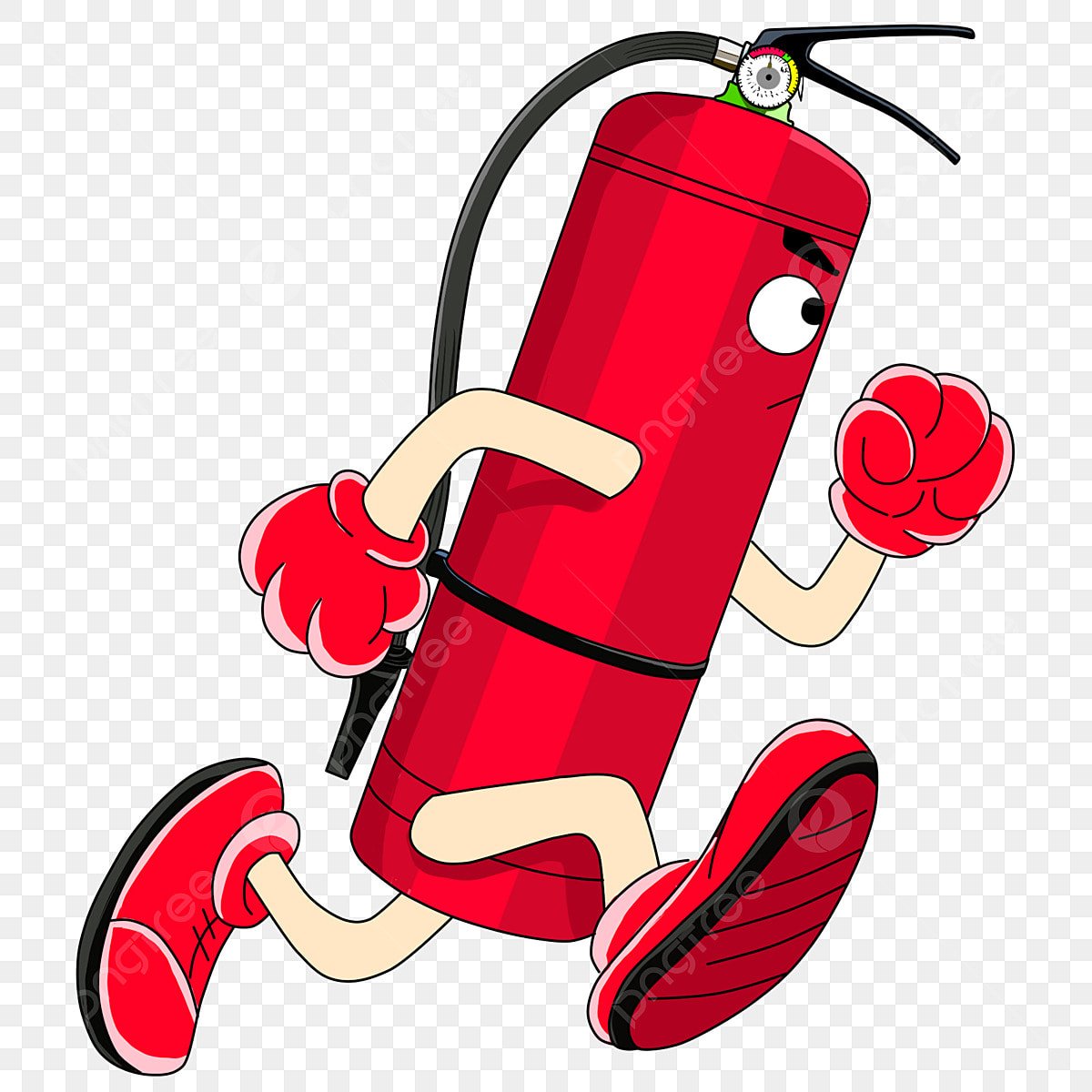 Огнетушитель cartoon