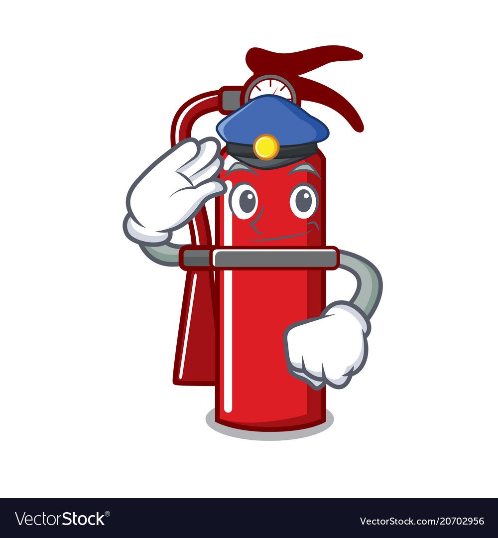 Огнетушитель у полиции