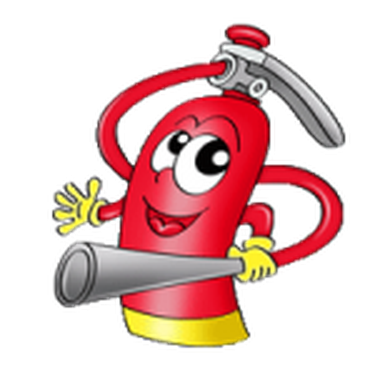 Огнетушитель мультяшный