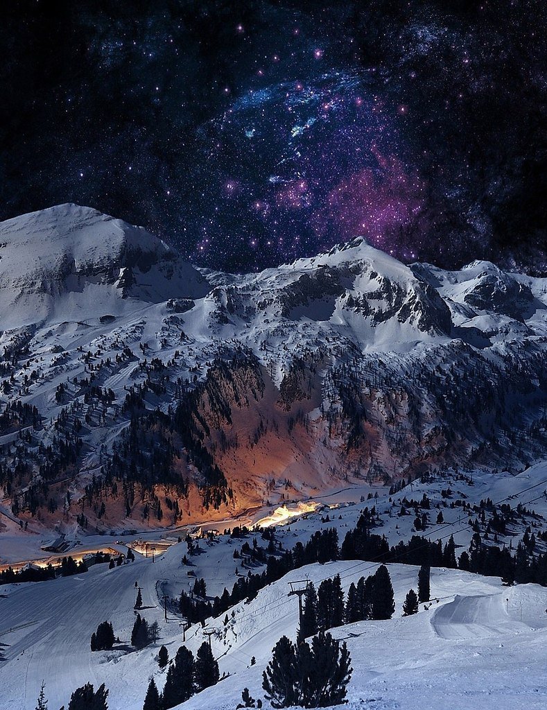 Ночные горы