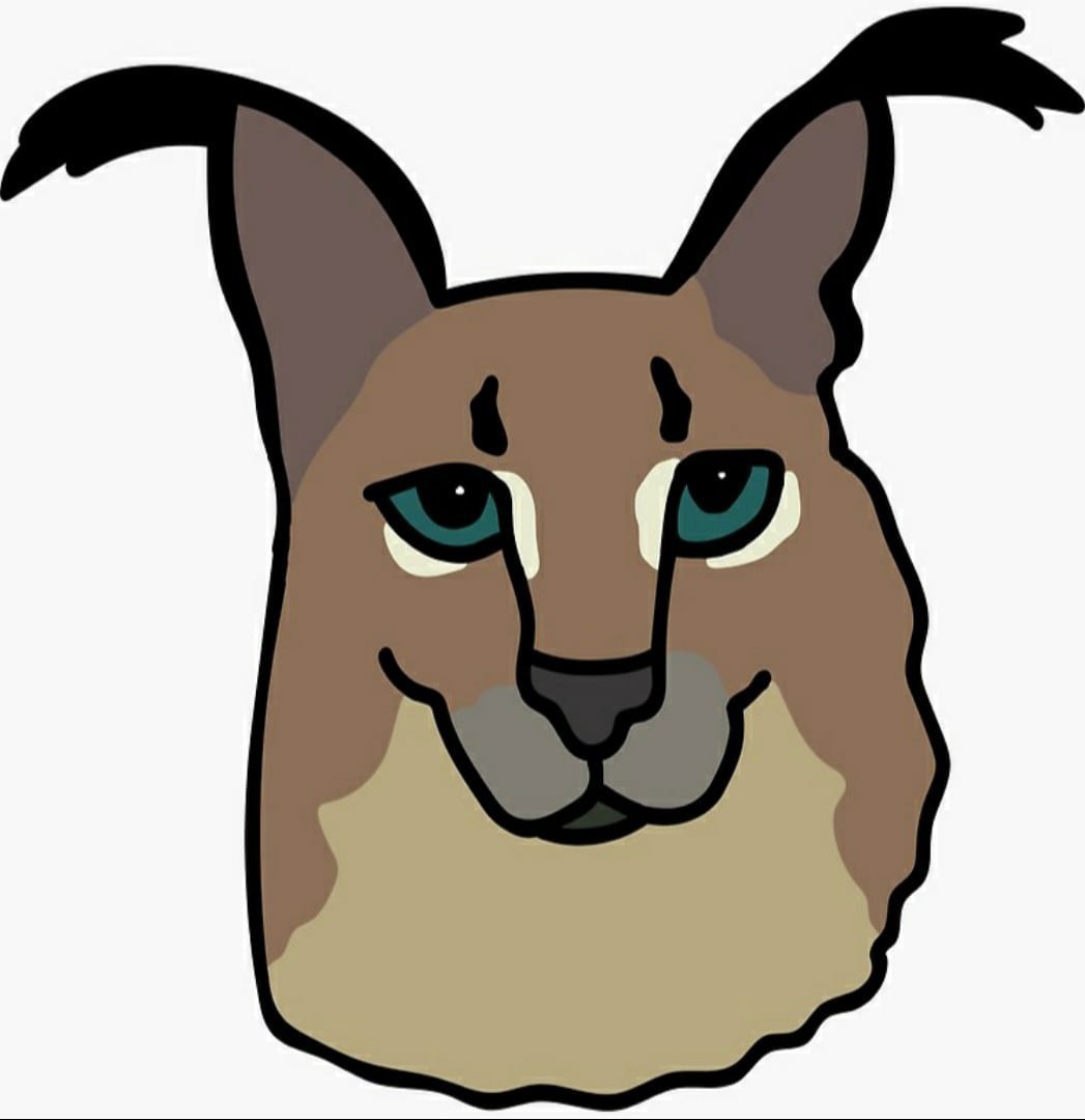 Каракал мультяшный