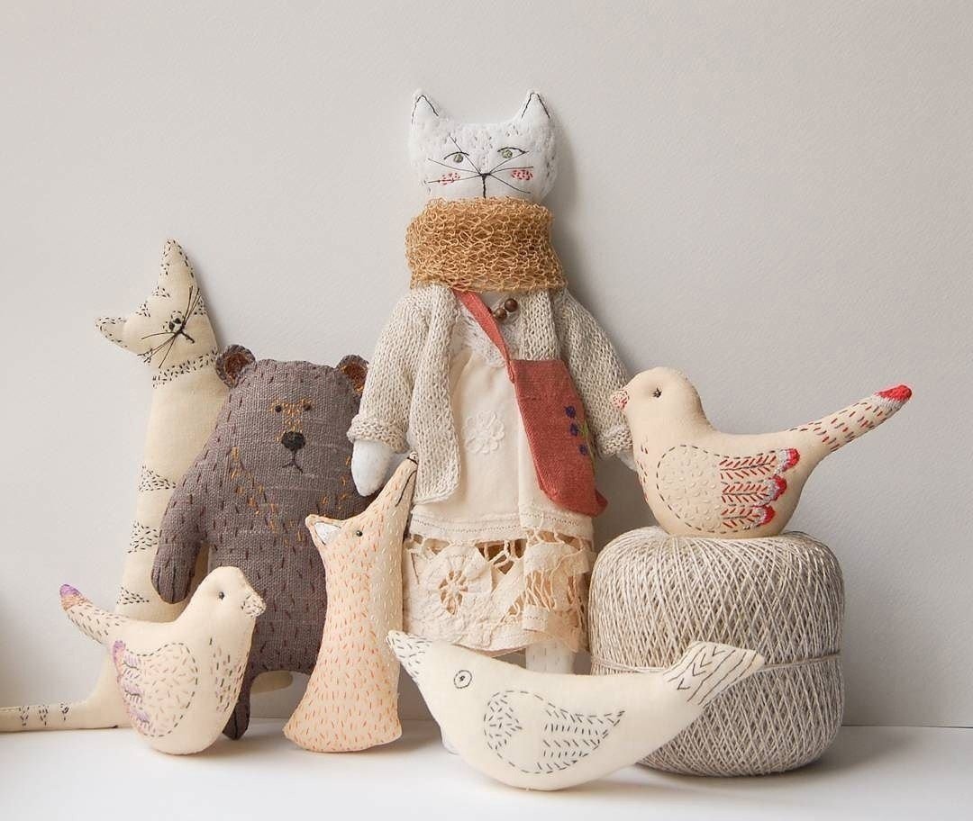 Игрушки в скандинавском стиле