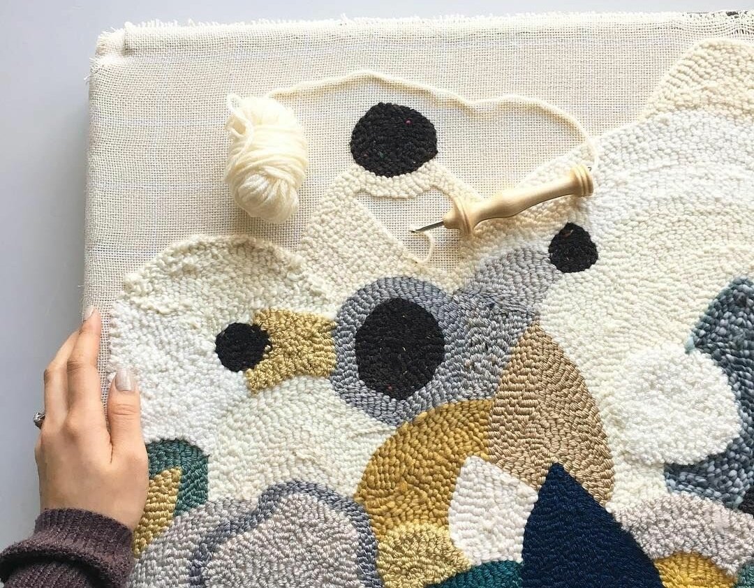 Ковровая вышивка Панч Нидл