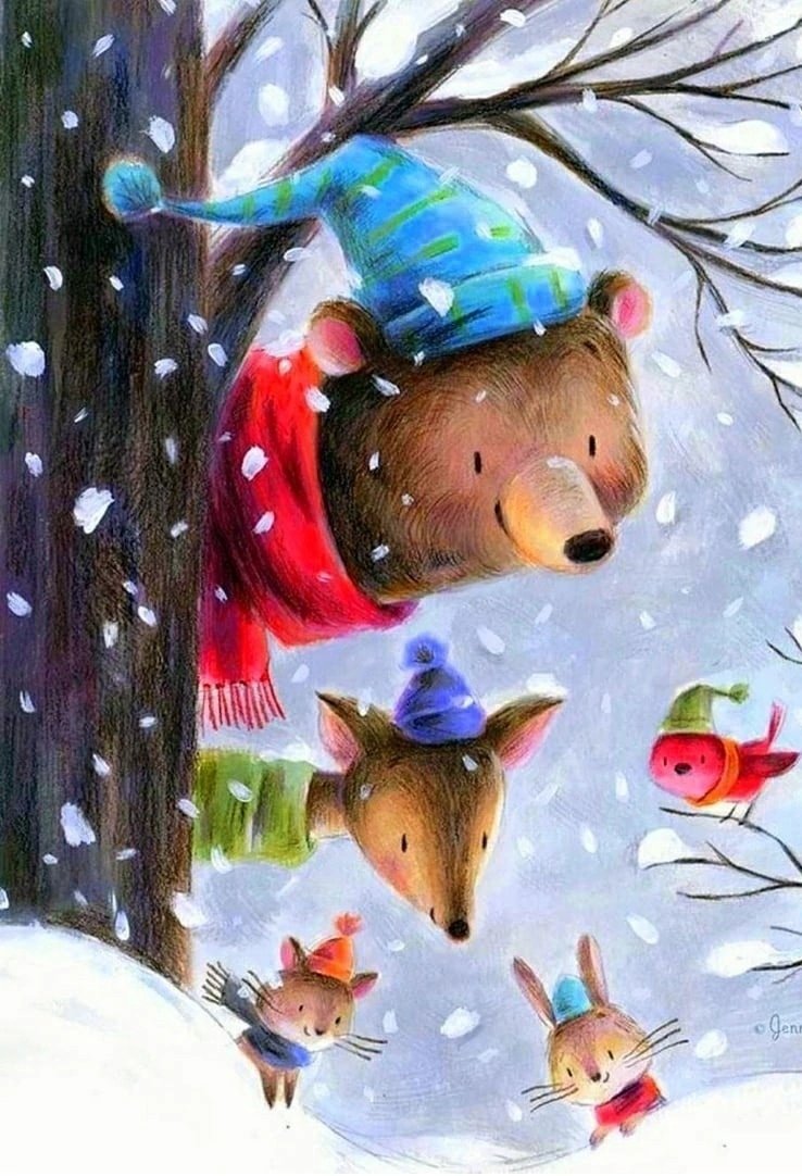 Зимние иллюстрации