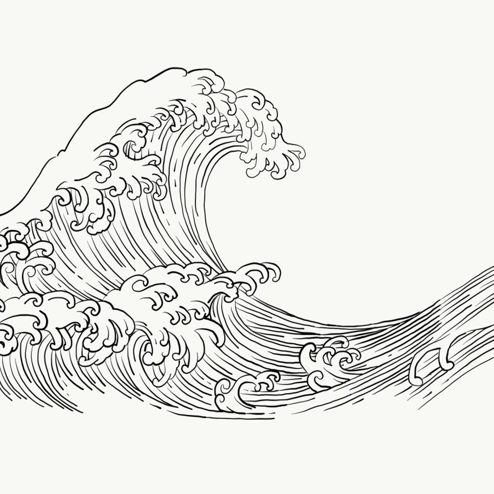 Волна рисунок