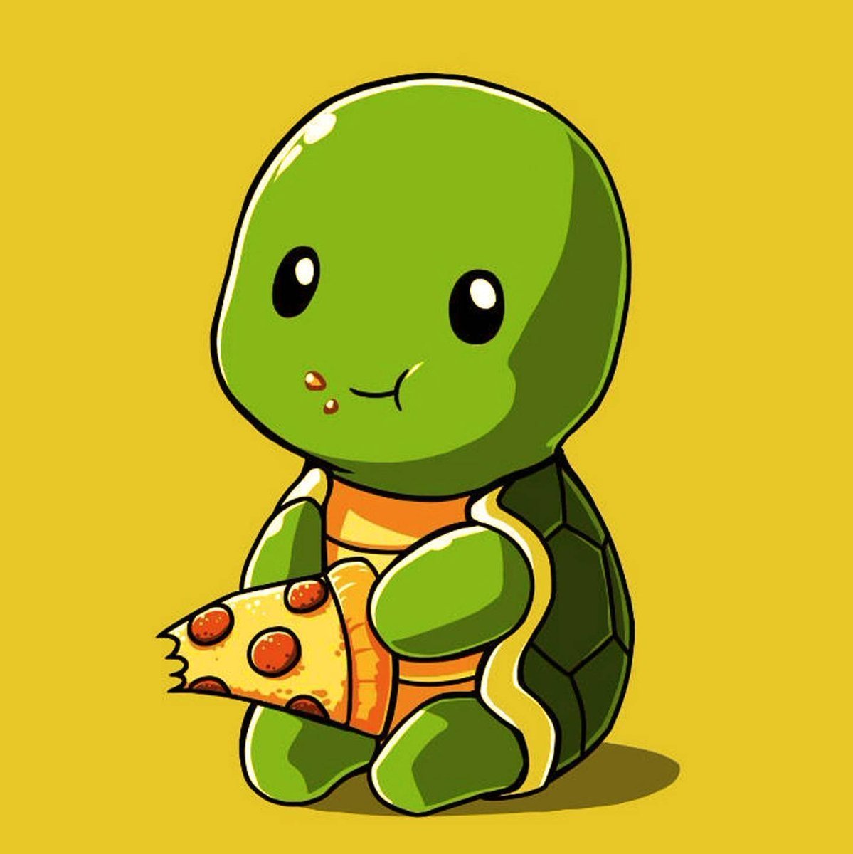 Милая черепашка