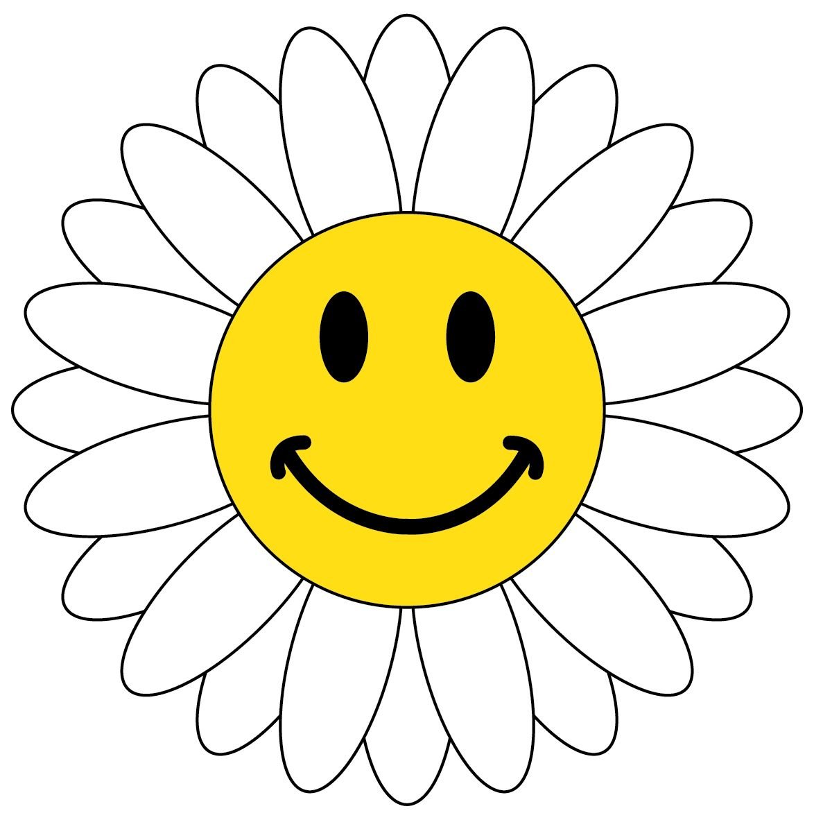 Цветочек улыбается