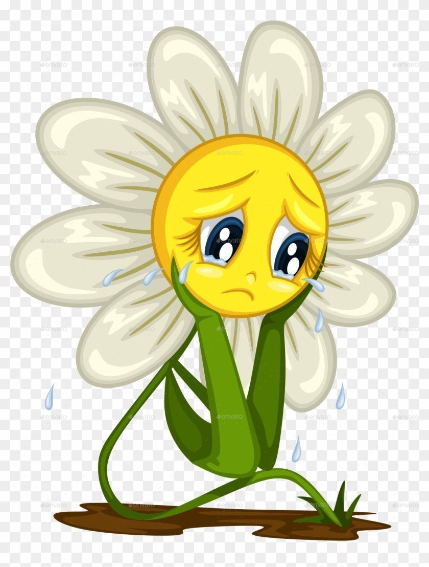 Грустный цветочек