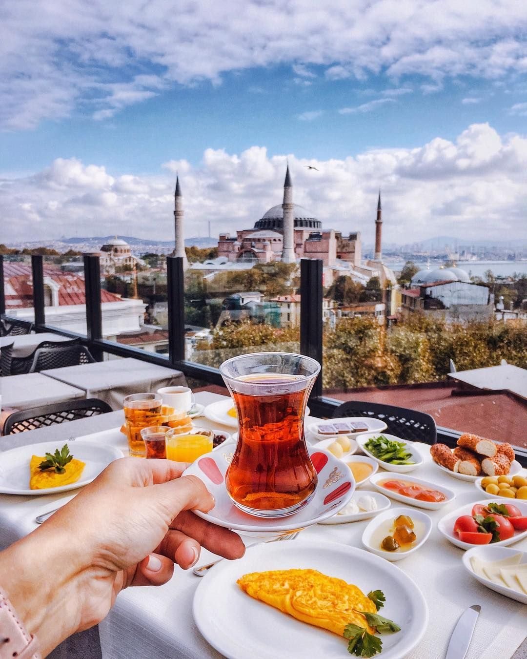 Стамбул чай Босфор