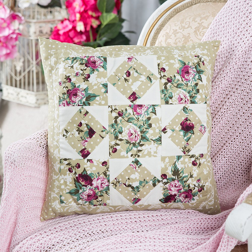 Peppy подушка пэчворк