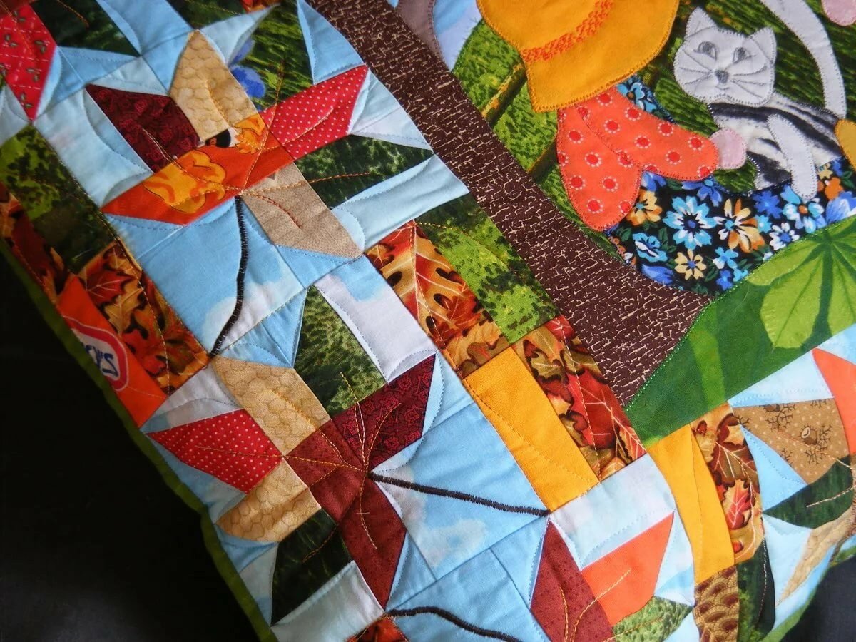 Пэчворк техника сшивания